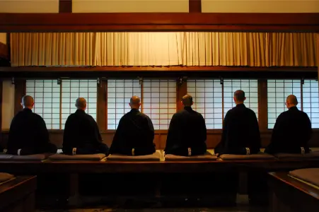 Practice Zen meditation and experience inner peace in a serene setting.