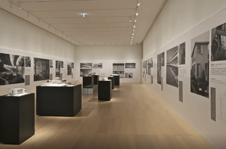 Interior exhibition at Taniguchi Yoshirō Memorial Kanazawa Architecture Museum