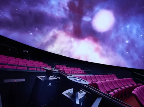 Interactive science museum with exhibits for all ages.