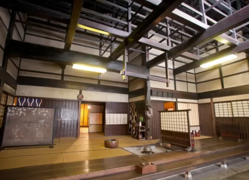 Traditional merchant house offering a glimpse into feudal Japan.
