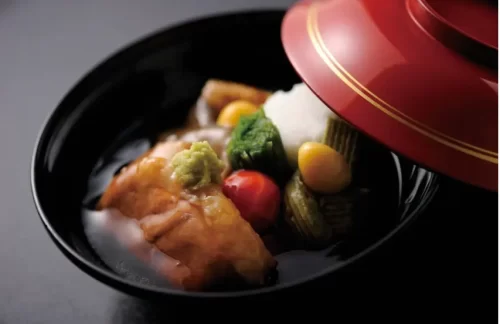 Prepare a traditional Kaga-style Jibu-ni dish.
