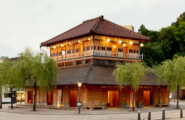 Traditional hot spring townscape of Yamashiro and Yamanaka Onsen in Kaga