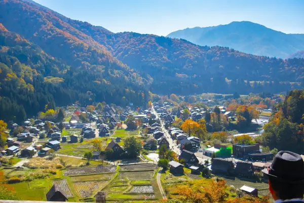 Panoramic View from Shiroyama Viewpoint